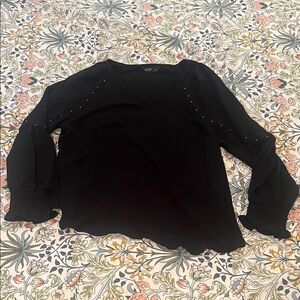 Elegant simply Vera Black Women's Top